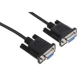 1 pcs - StarTech.com Female 9 Pin D-sub to Female 9 Pin D-sub Serial Cable, 1m PVC