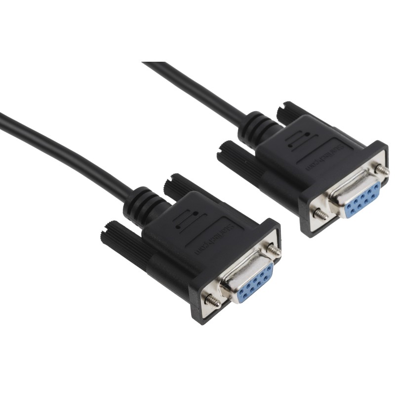 1 pcs - StarTech.com Female 9 Pin D-sub to Female 9 Pin D-sub Serial Cable, 1m PVC