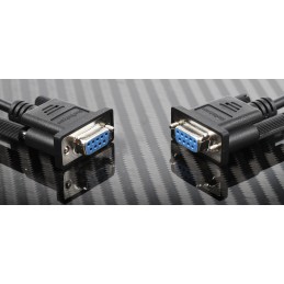 1 pcs - StarTech.com Female 9 Pin D-sub to Female 9 Pin D-sub Serial Cable, 1m PVC