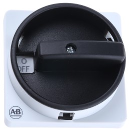 1 pcs - Allen Bradley Black/Grey Rotary Handle