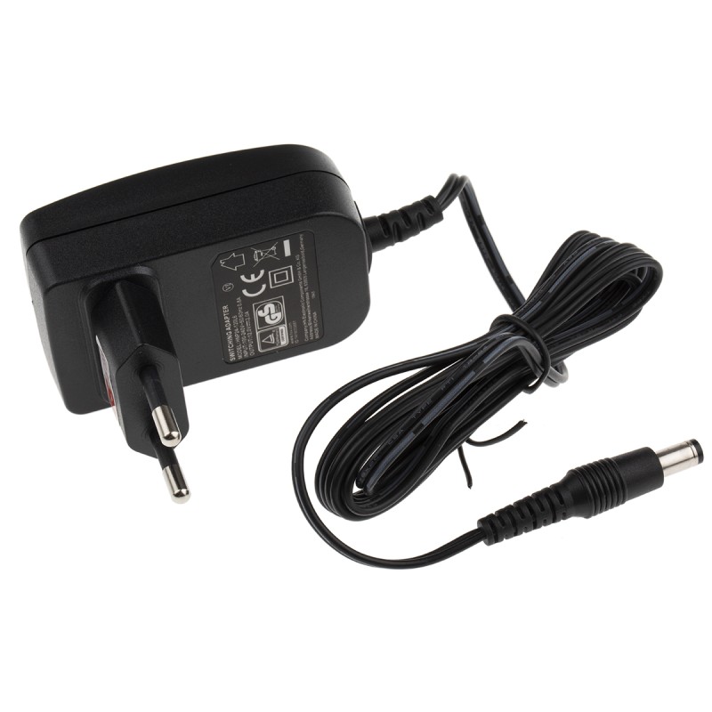 1 pcs - RS PRO 24W Plug-In AC/DC Adapter 12V dc Output, 2A Output