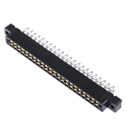1 pcs - Cinch Edge Connector, 44-Contacts, 3.96mm Pitch, 2-Row, Solder Termination