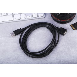 1 pcs - StarTech.com USB 2.0 Cable, Male USB A to Female USB A USB Extension Cable, 1.8m