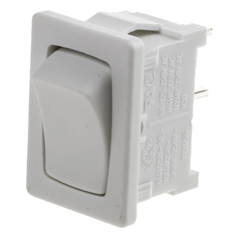 1 pcs - Marquardt SPST, On-None-Off Rocker Switch Panel Mount