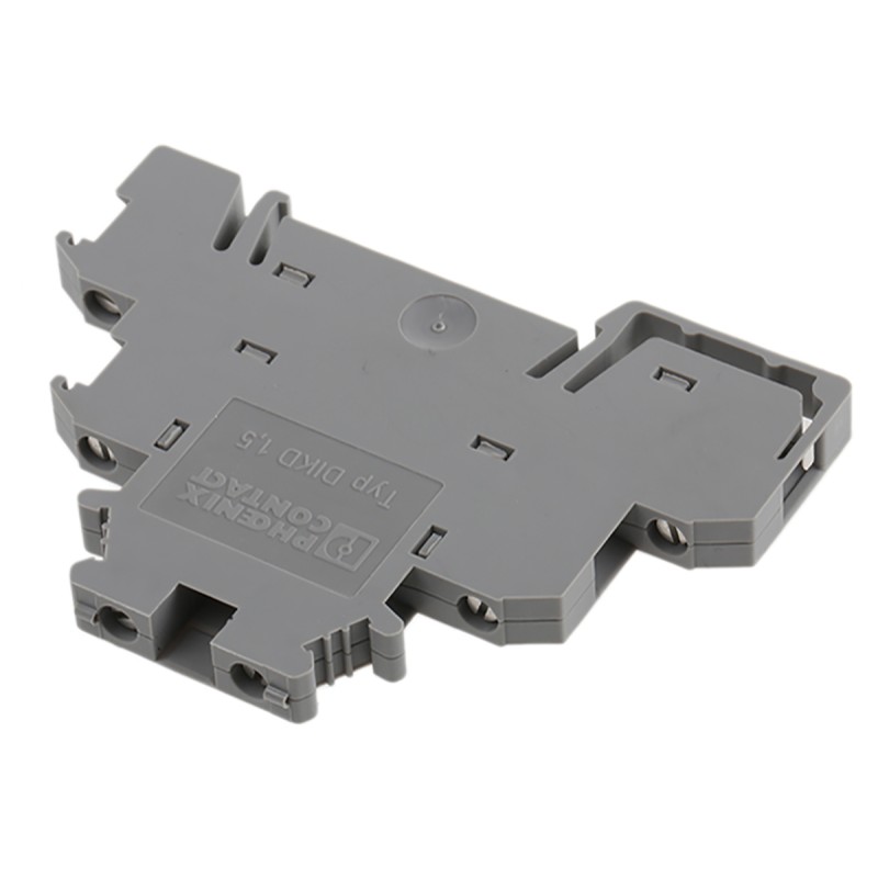 1 pcs - Phoenix Contact DIKD 1.5 Series Grey DIN Rail Terminal Block, Triple-Level, Screw Termination