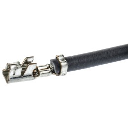 10 pcs - JST Female SXA to Unterminated Crimped Wire, 300mm, 0.34mm², Black