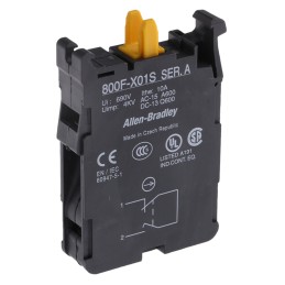 1 pcs - Allen Bradley 800F Series Contact Block, 690V, 1NC