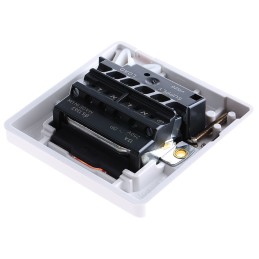 1 pcs - MK Electric 13A, 1 Gang Switched Fused Spur