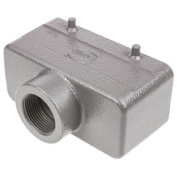 1 pcs - HARTING Han B Heavy Duty Power Connector Hood, M25 Thread