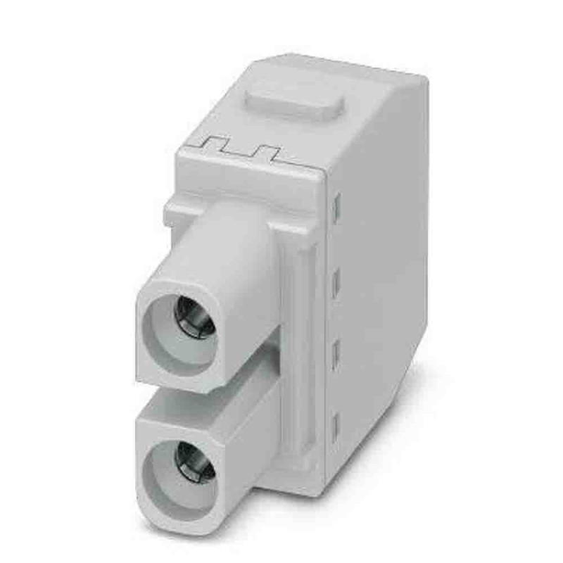 1 pcs - Phoenix Contact Heavy Duty Power Connector Insert, 40A, Female, HC-M Series, 2 Contacts