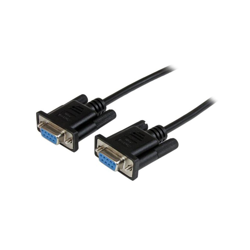 1 pcs - StarTech.com Female 9 Pin D-sub to Female 9 Pin D-sub Serial Cable, 2m PVC