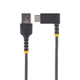 1 pcs - StarTech.com USB 2.0 Cable, Male USB A to Male USB C Rugged USB Cable, 2m