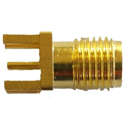 1 pcs - RF Solutions CON Series, jack SMA Connector, Solder Termination, Straight Body