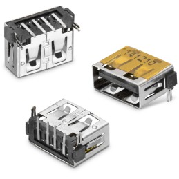 1 pcs - Wurth Elektronik 4 Way Memory Card Connector With Solder Termination