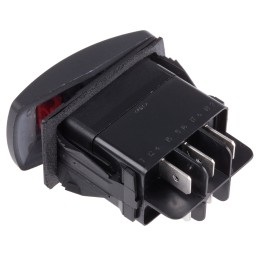 1 pcs - Carling Technologies DPDT, On-(On) Rocker Switch Panel Mount