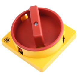 1 pcs - Allen Bradley Red/Yellow Rotary Handle