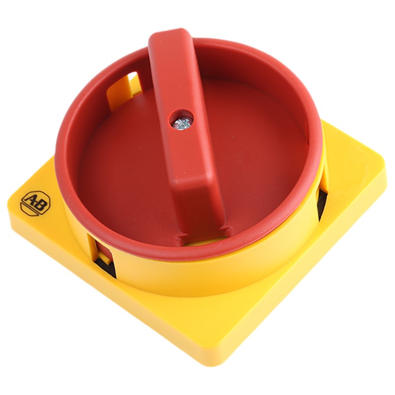 1 pcs - Allen Bradley Red/Yellow Rotary Handle