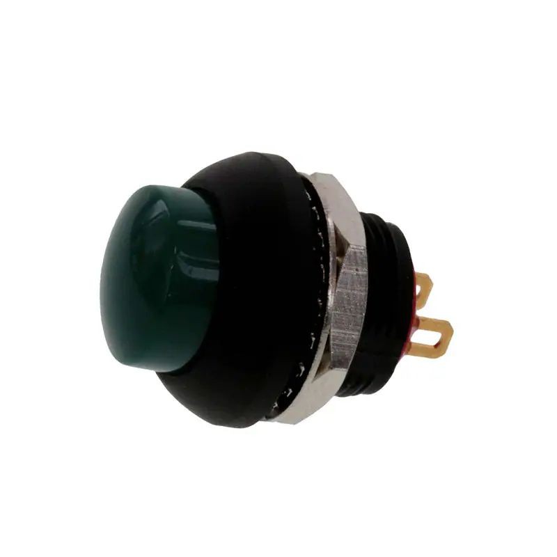1 pcs - TE Connectivity PB6 Series Push Button Switch, (On)-Off, Panel Mount, SPST - NO, 50 V dc, 125V ac, IP68