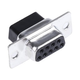 1 pcs - RS PRO D-sub Adapter Female 9 Way D-Sub to Female RJ45