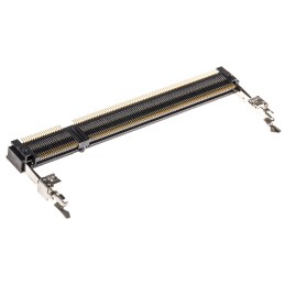 1 pcs - TE Connectivity 0.6mm Pitch 200 Way, Right Angle SMT Mount DDR2 DIMM Socket ,1.8 V