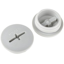 1 Pack of 10 - Lapp Blanking Plug, M25, Fibreglass Nylon, Threaded