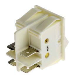 1 pcs - ZF DPST, On-None-Off Rocker Switch Panel Mount