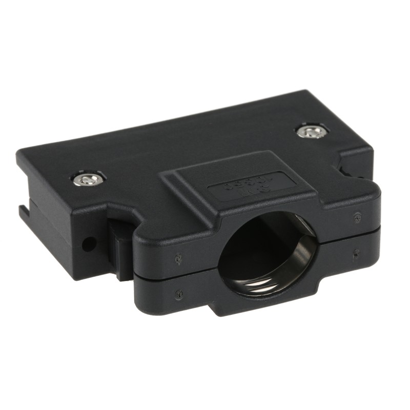 1 pcs - 3M 103 Series PBT D Sub Backshell, 50 Way, Strain Relief