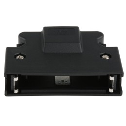 1 pcs - 3M 103 Series PBT D Sub Backshell, 50 Way, Strain Relief