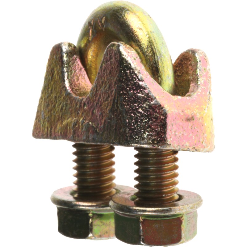 1 Bag of 6 - RS PRO Steel 6.5mm Diameter Wire Rope Clamp