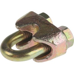 1 Bag of 6 - RS PRO Steel 6.5mm Diameter Wire Rope Clamp