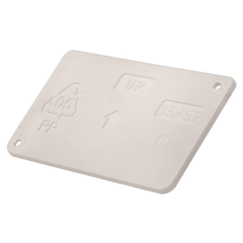 1 Bag of 60 - Raaco Drawer Dividers, 32mm x 52mm x 2mm, Clear