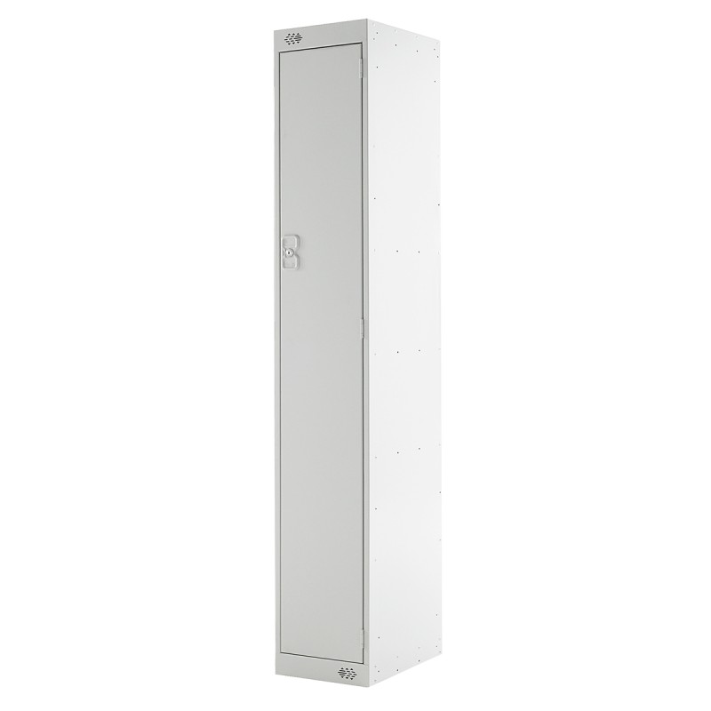 1 Kit - RS PRO 1 Door Steel Grey Industrial Locker, 1800 mm x 300 mm x 300mm