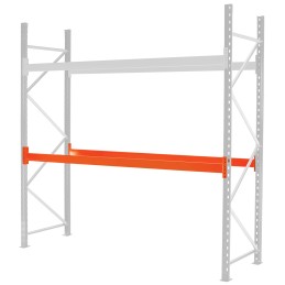 1 Kit - RS PRO 2 Shelf Pallet Shelving System Beams, 2000kg Load
