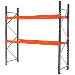 1 Kit - RS PRO 2 Shelf Pallet Shelving System Beams, 2000kg Load