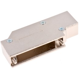 1 pcs - MH Connectors MHDCMR Series Zinc Right Angle D Sub Backshell, 25 Way, Strain Relief