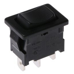 1 pcs - Marquardt SPDT, (On)-Off-(On) Rocker Switch Panel Mount