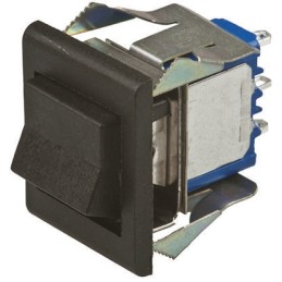 1 pcs - APEM DPDT, On-Off-On Rocker Switch Panel Mount