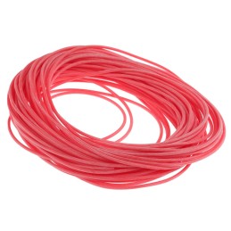 1 Reel of 15 M - RS PRO Silicone Rubber Red Cable Sleeve, 1mm Diameter, 15m Length