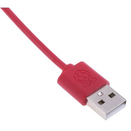 1 pcs - Raspberry Pi Red, White Raspberry Pi Mouse