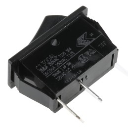 1 pcs - Arcolectric (Bulgin) Ltd SPST, On-Off Rocker Switch Panel Mount