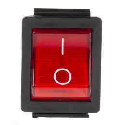 1 pcs - Arcolectric (Bulgin) Ltd Illuminated DPST, On-Off Rocker Switch Panel Mount