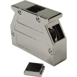 1 pcs - HARTING Thermoplastic Angled, Straight D Sub Backshell, 25 Way