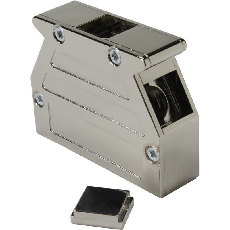 1 pcs - HARTING Thermoplastic Angled, Straight D Sub Backshell, 25 Way