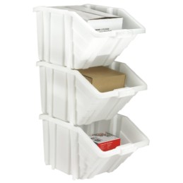 1 Lot of 4 - RS PRO Yellow Storage Box