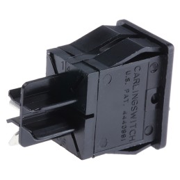 1 pcs - Carlingswitch SPST, On-None-Off Rocker Switch Panel Mount
