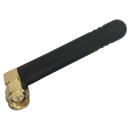 1 Bag of 1 - RF Solutions ANT-2WHIP2RA-SMA Stubby WiFi Antenna with SMA Connector, WiFi