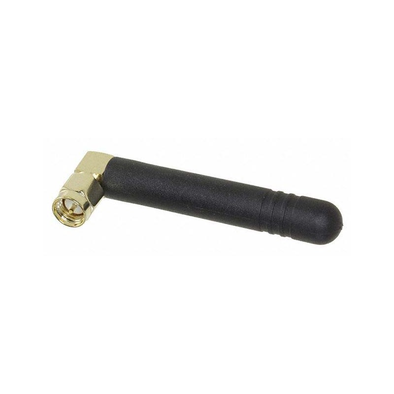 1 Bag of 1 - RF Solutions ANT-3GHEL2R-SMA Stubby Omnidirectional Antenna with SMA Connector, 2G (GSM/GPRS), 3G (UTMS)