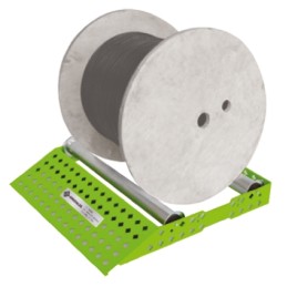 1 pcs - Greenlee Cable Drum Roller, 1 shelf