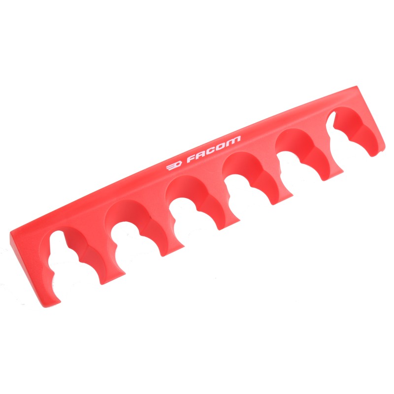 1 pcs - Facom Thermoplastic Red Wall Mount Bracket, 38mm, 238mm x 50mm