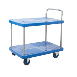 1 pcs - RS PRO Flatbed PP Platform Trolley, 900 x 600 x 930mm, 300kg Load
